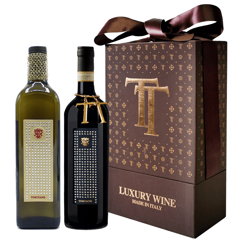 Gioiello - Olive Oil e Brunello included Cardboard Gift Box