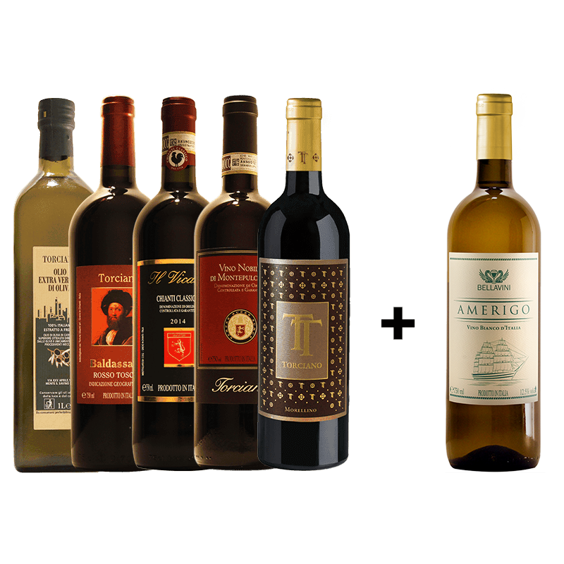 Italian Case - Wine & Oil