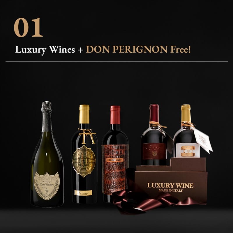 Holiday Gift - Luxury Reserve + 2012 DOM PERIGNON Free!