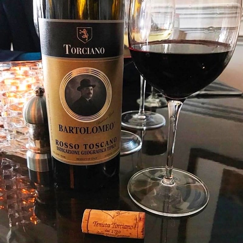 2001 Bartolomeo Pure Passion Uncompromising quality  Toscana Blend