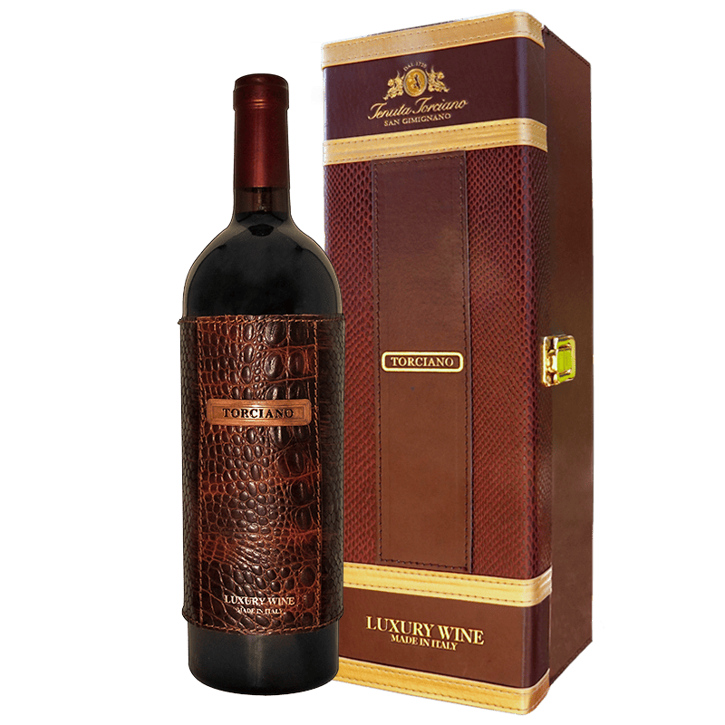 1995 Luxos Torciano Cave Collection Tuscan Blend with Luxury Brown Gift Box - Toscana