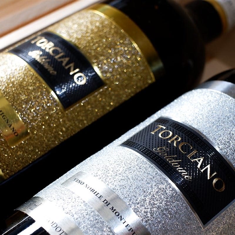 "GOLDVINE Kit" - 2 Bottiglie - Vernaccia di San Gimignano 2020 - Vino Nobile di Montepulciano 2017