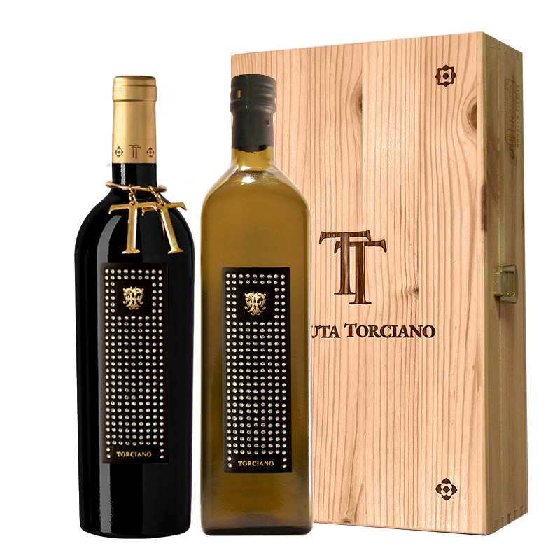 Olio Extra Vergine di Oliva Gioiello "AMBERO" e Gioiello Oro Toscana IGT