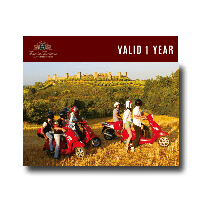 Tenuta Torciano Winery - Vespa Tour with Lunch and Wine Tasting - Gift Voucher