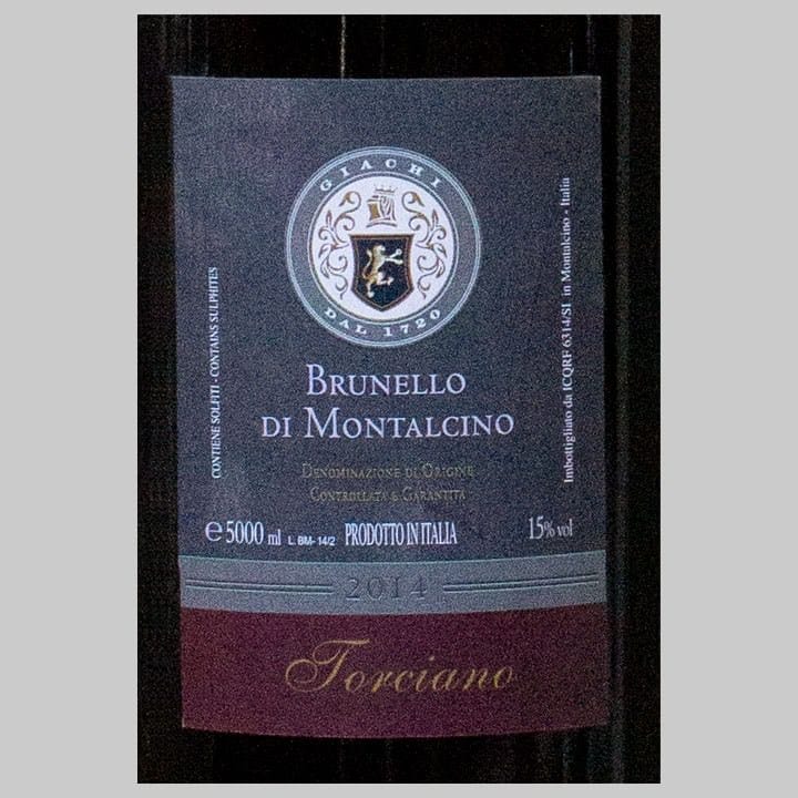 2014 Brunello di Montalcino DOCG - Large Format 5000ml