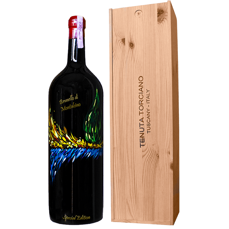 Brunello di Montalcino  2014 -  Personalized Van Gogh ( 5 Liter Bottle)
