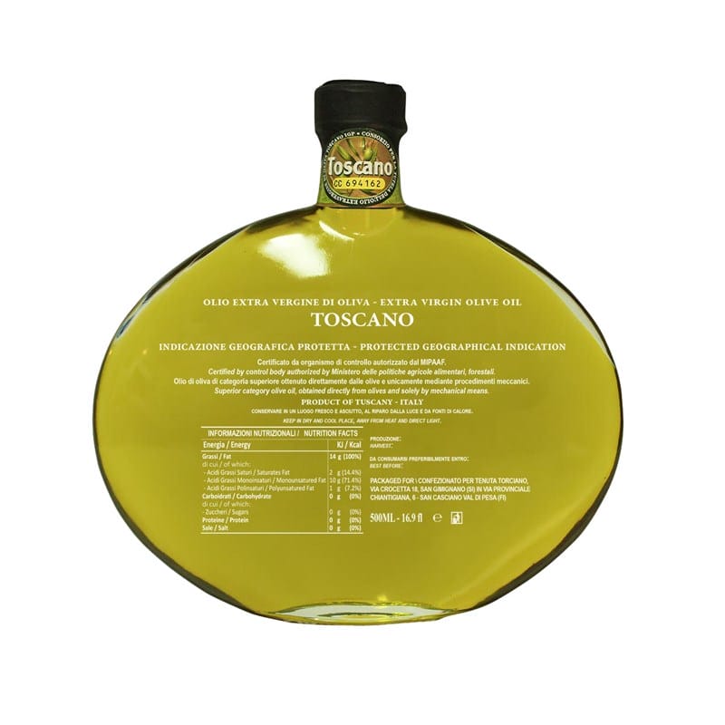100 Point RARE  OIL : Extra Virgin Olive Oil I.G.P. Toscano - Laudatosi