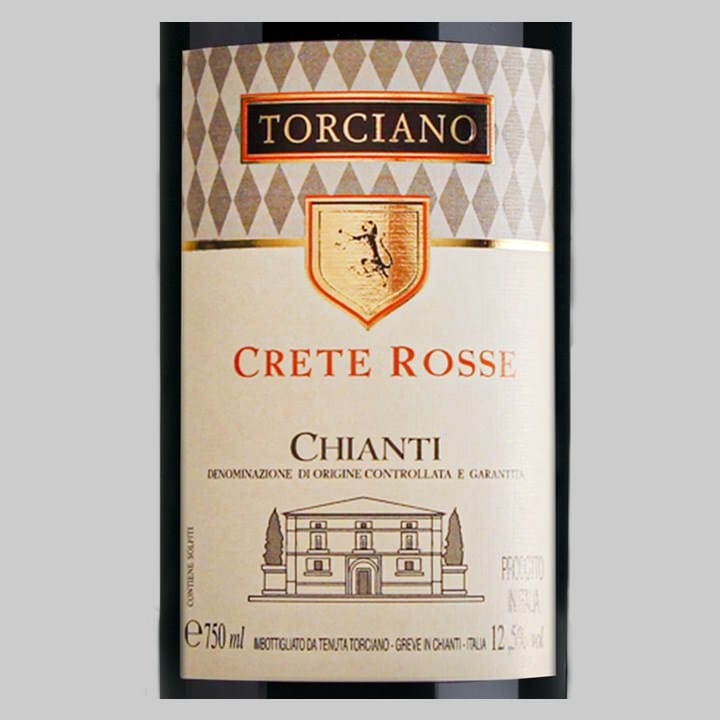 2023 Chianti Crete Rosse Red Wine - 12 Bottles