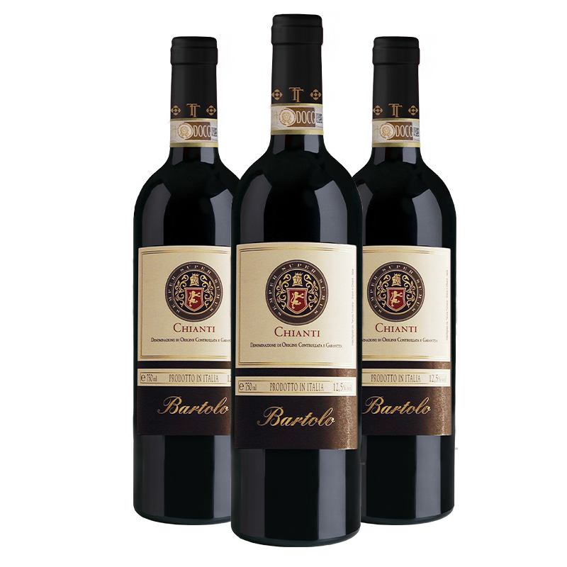 2023 Chianti "Bartolo" Red Wine - 3 Bottles