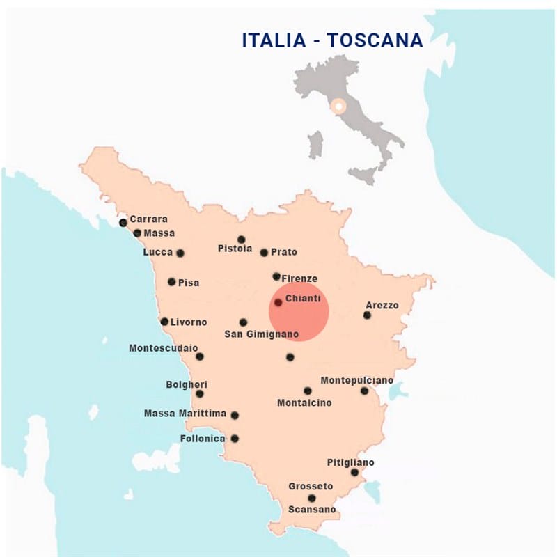 2019 Tenuta Torciano Estate bottled  CHIANTI  "MONOGRAM ", Tuscany