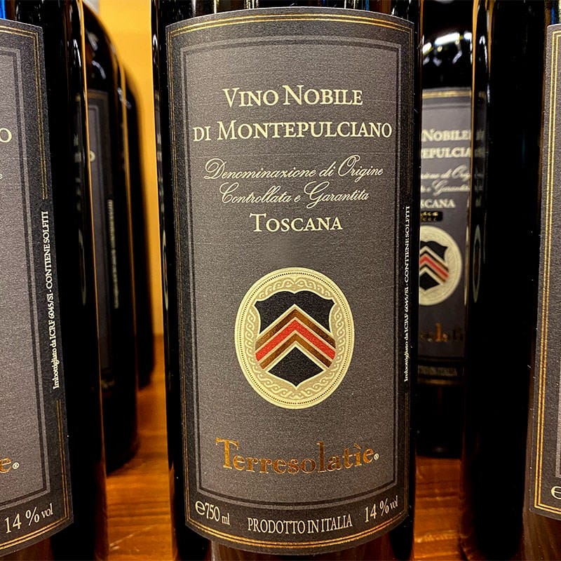 2018 Vino Nobile di Montepulciano "Terresolatìe" DOCG Kit - 3 Bottiglie