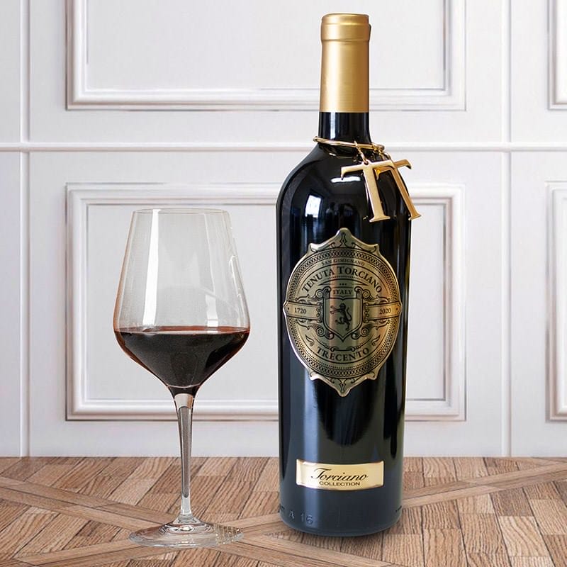 2011 Trecento  and - 300 Year Anniversary - 3 bottles case including wooden box, tuscany