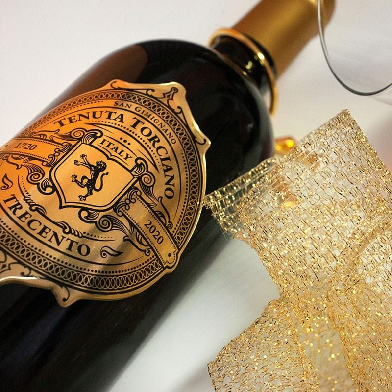 2011 Trecento  and - 300 Year Anniversary - 3 bottles case including wooden box, tuscany