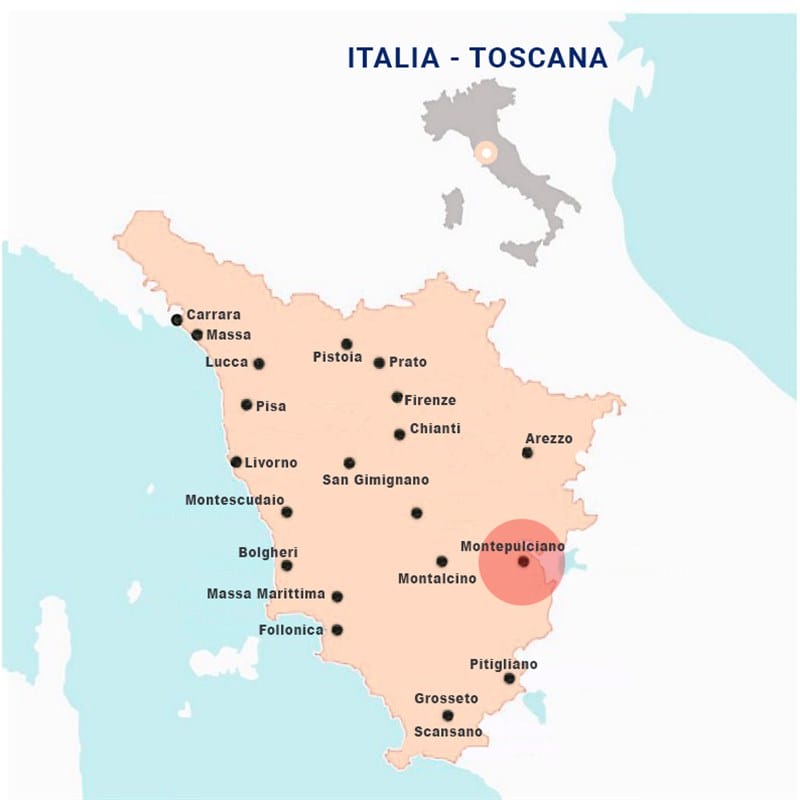 2021 Vino Nobile di Montepulciano "DOCG" - 6 Bottles