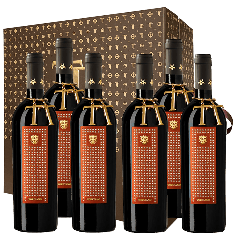 2020 Bolgheri DOC Gioiello Red Wine - 6 bottles 750ml included Cardboard Gift Box