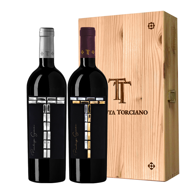 99 Point TORCIANO  TOSCANA EXECUTIVE 2014, included Wood Box