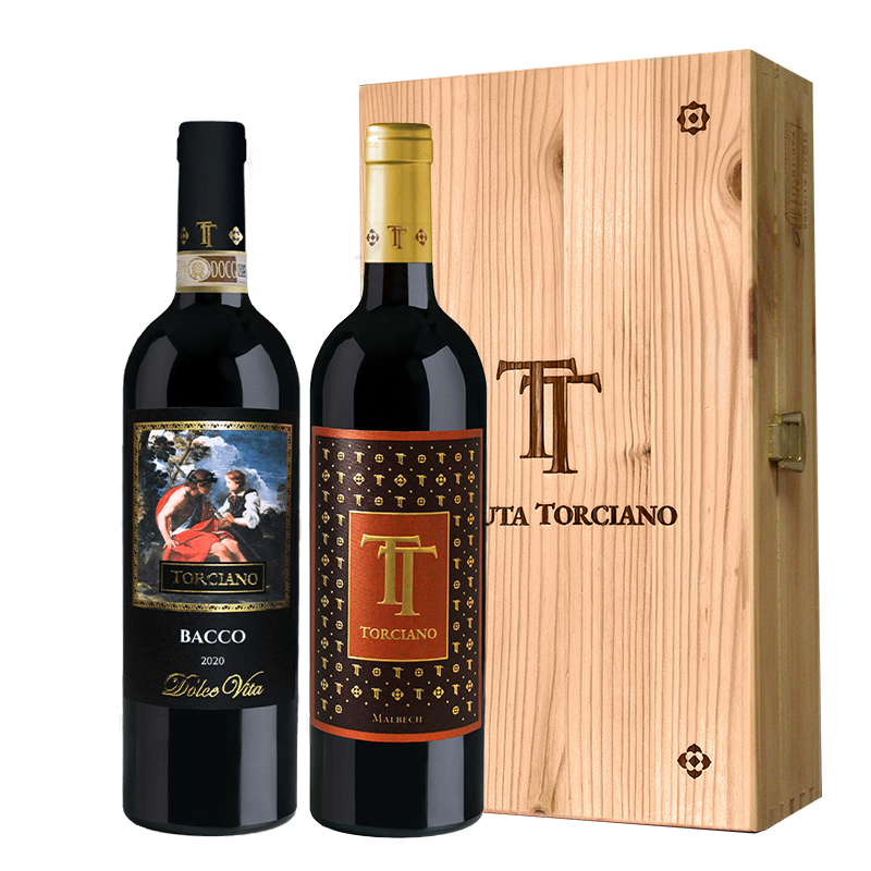 Tuscan Blend: Morellino "Bacco" 2022 & Malbec 2023