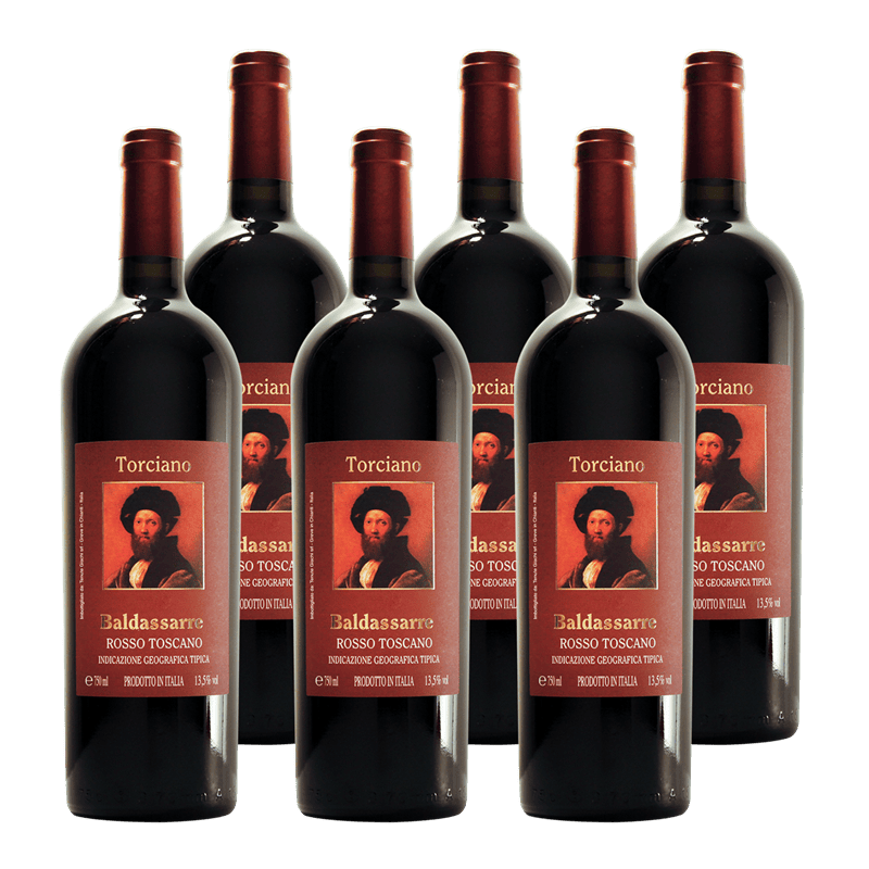 2017 Baldassarre Toscana IGT Vino Rosso - cassa 6 bottiglie
