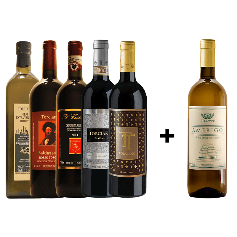 Italian Case - Wine & Oil