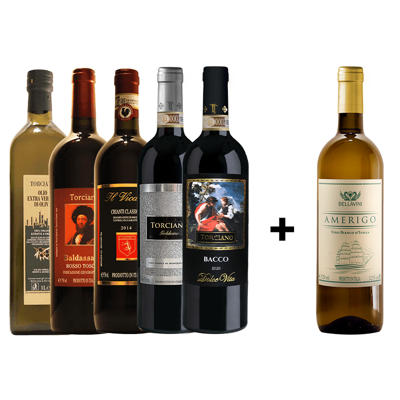Italian Case - Wine & Oil
