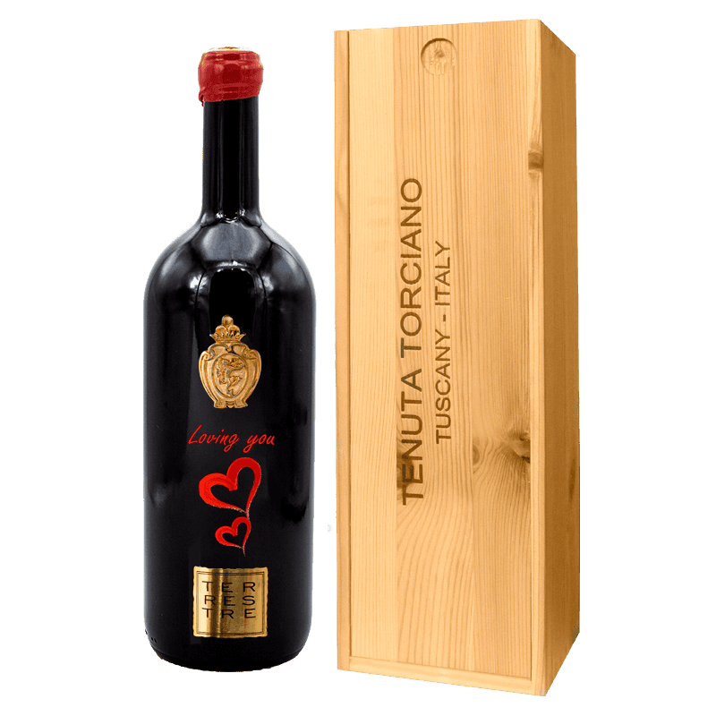 2015 TERRESTRE - OUR EXCLUSIVE ANNUAL RELEASE - HEART Personalizable  ( 1.5 Liter Magnum)