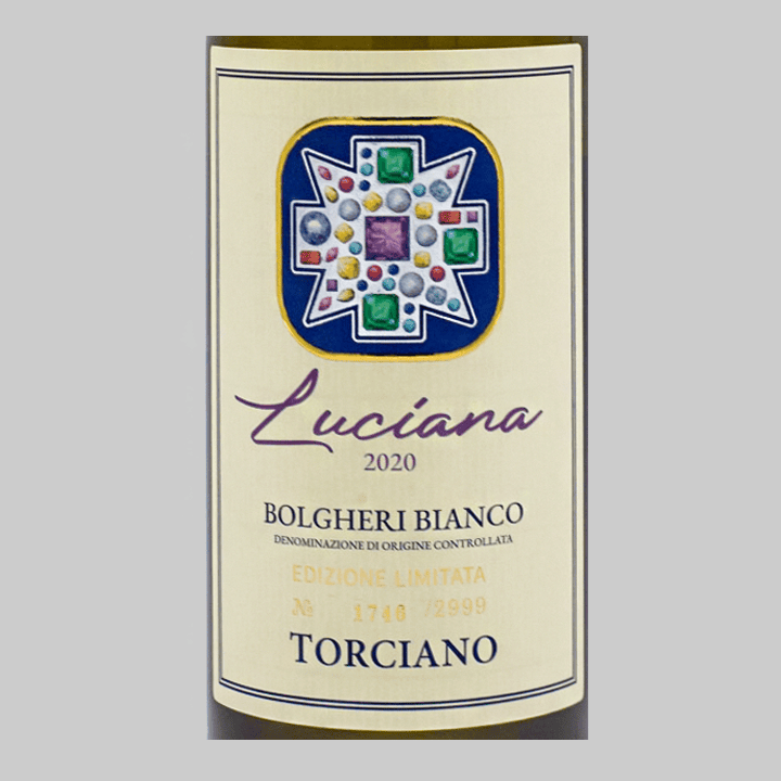 2020 "Luciana" Bolgheri Bianco - 3 bottiglie