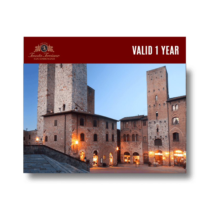 Torciano Hotel - Tuscan Dream Hotel & Winery - Gift Voucher