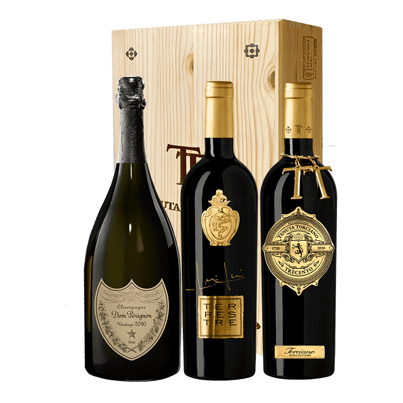 "The Big Three" Dom Pérignon 2012, Trecento 2011, Terrestre 2015