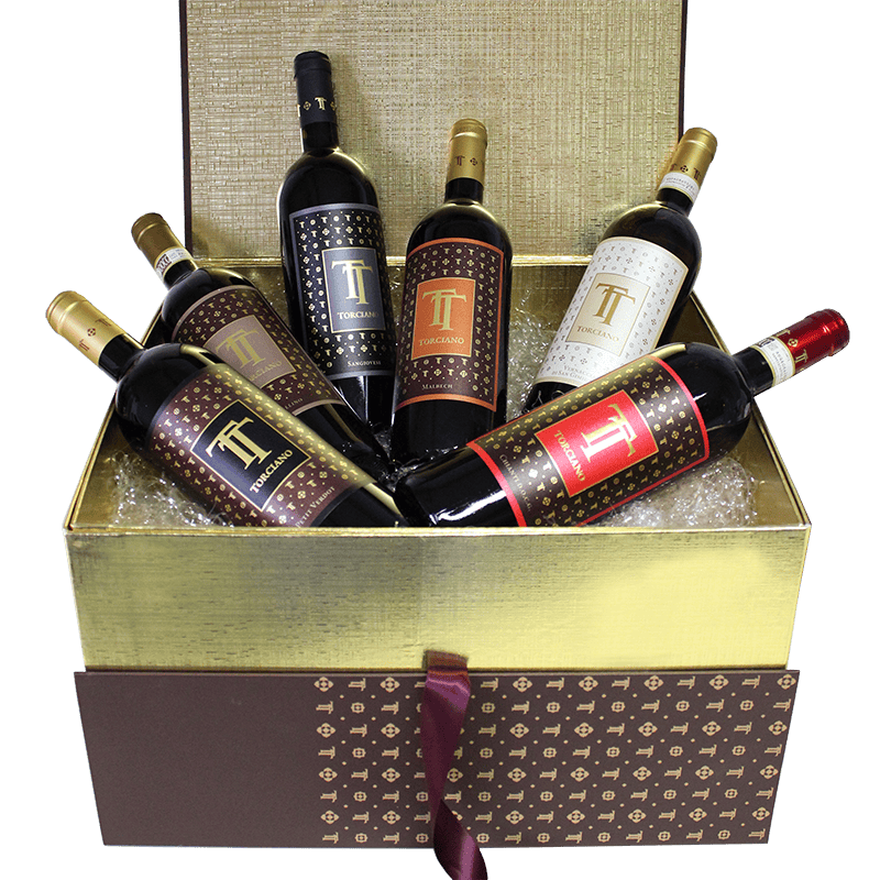 Gift Basket - Italian Wines Monogram Collection
