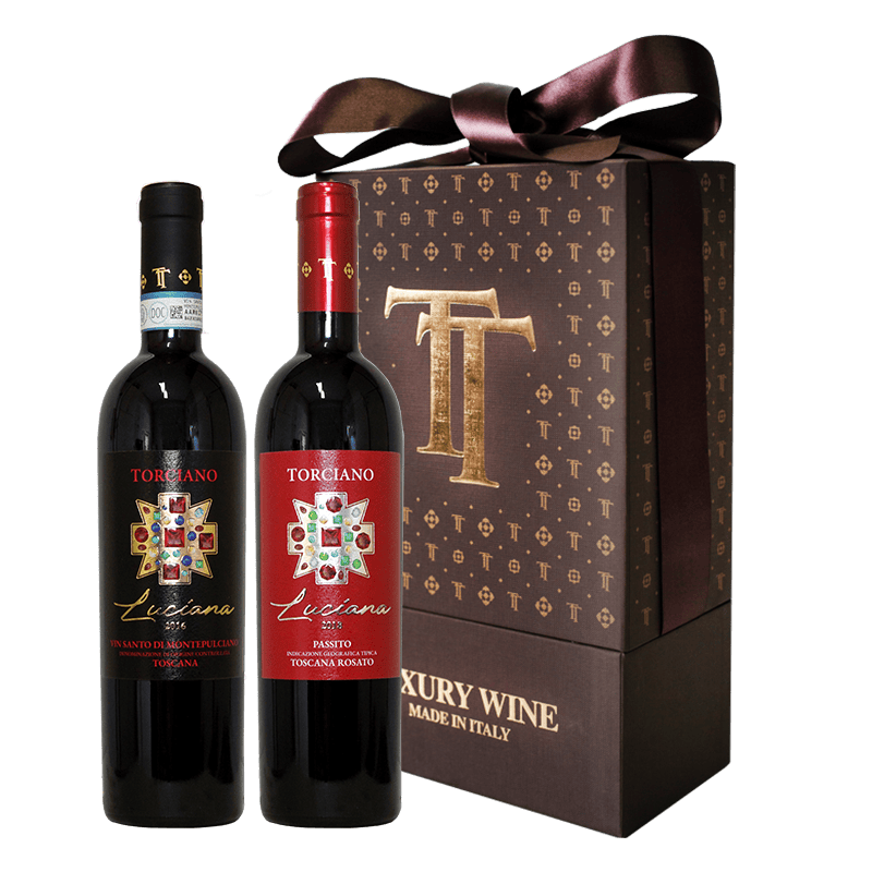 Rare Wine: the renowned late harvest wine - Two bottles with case