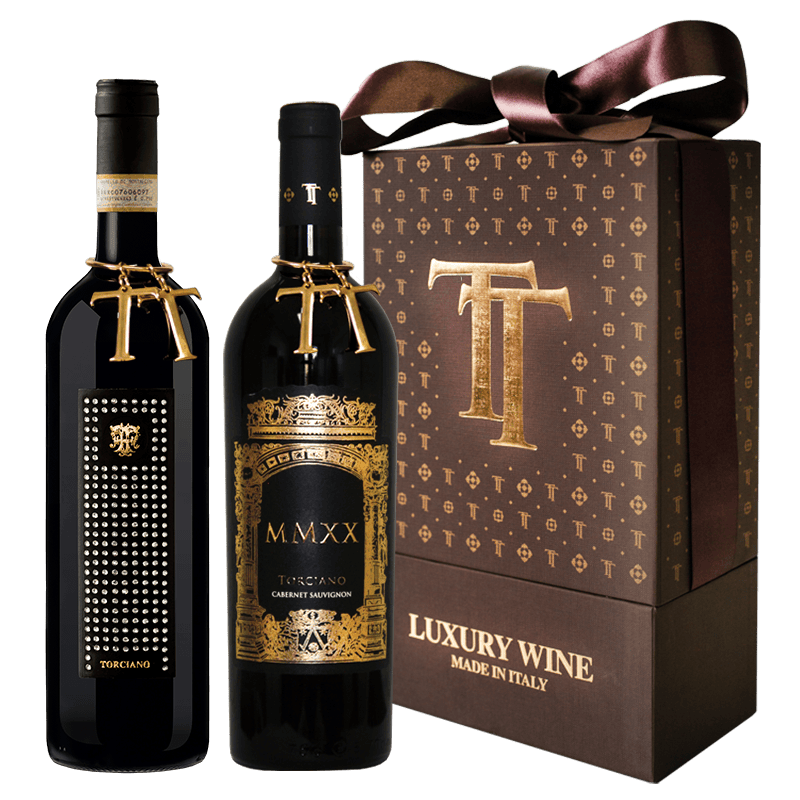 "Gioiello" Brunello di Montalcino & MMXX Cabernet Sauvignon - included Cardboard Gift Box