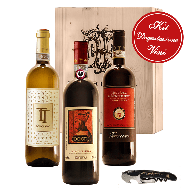 Kit Degustazione - La Toscana nel bicchiere