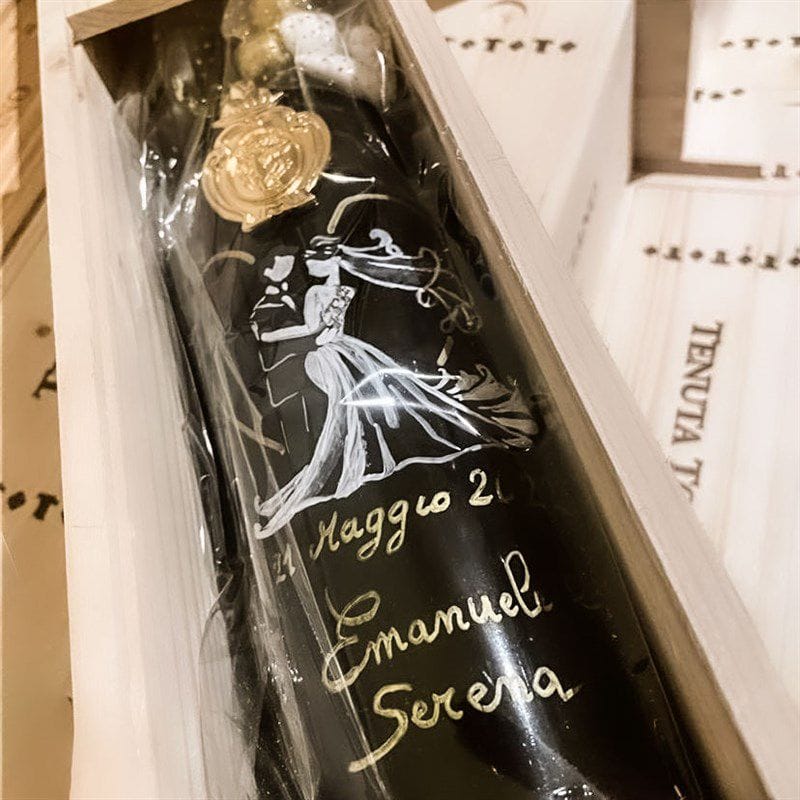 Terrestre - Wedding Gift -  Personalized Limited Edition - 750ml