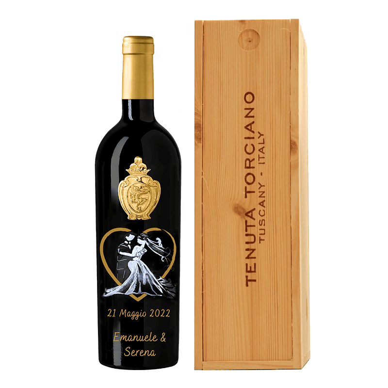 Terrestre - Wedding Gift -  Personalized Limited Edition - 750ml