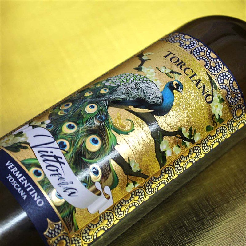 2021 Tenuta Torciano Estate bottled  Vermentino "Vittoria Peacock Collection", Tuscany