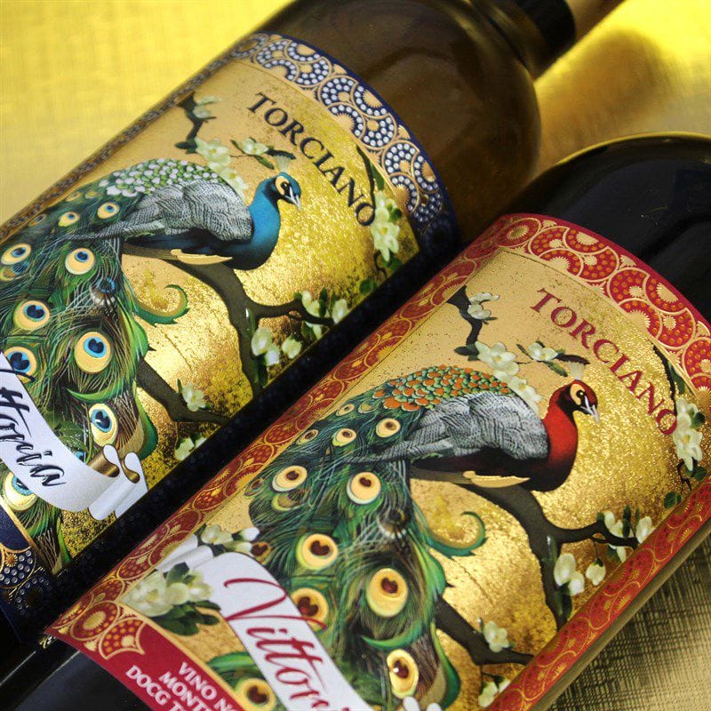 2018 "Vittoria Peacock Collection" Vino Nobile di Montepulciano Reserve