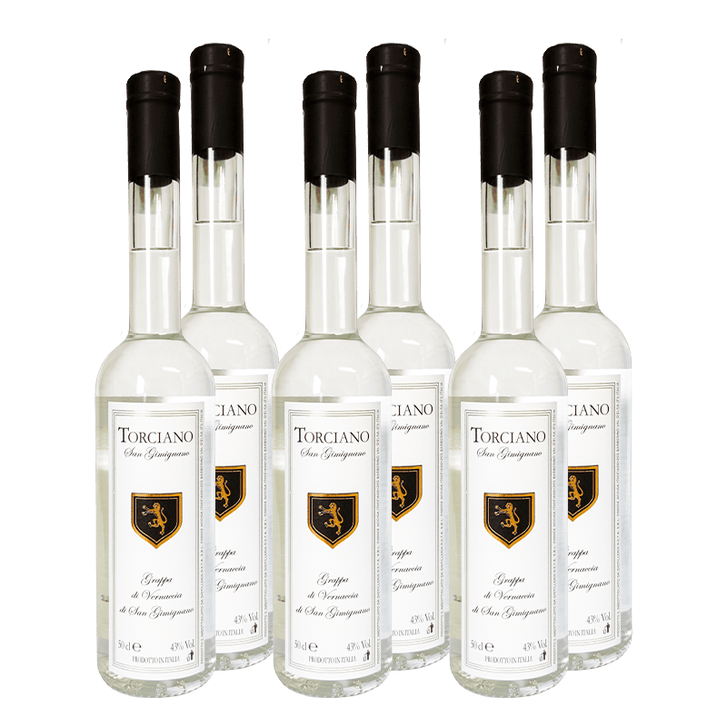 Grappa of Vernaccia - 6 bottles