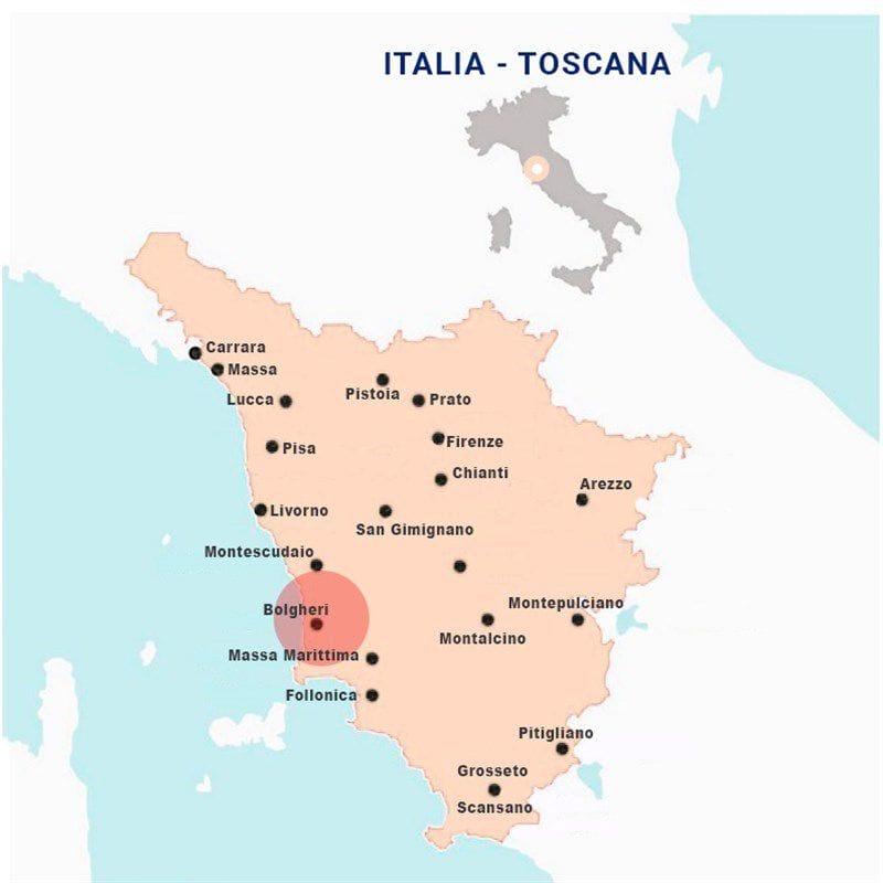 2020 Tenuta Torciano Estate bottled Bolgheri "Gioiello"  Tuscany