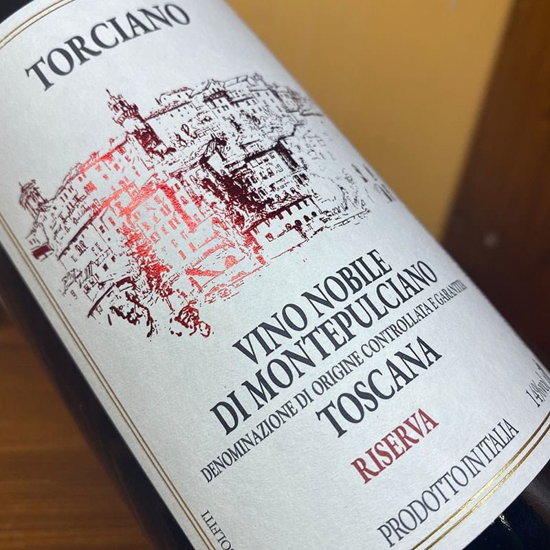 2018 Tenuta Torciano Estate bottled Vino Nobile di Montepulciano Riserva, Tuscany