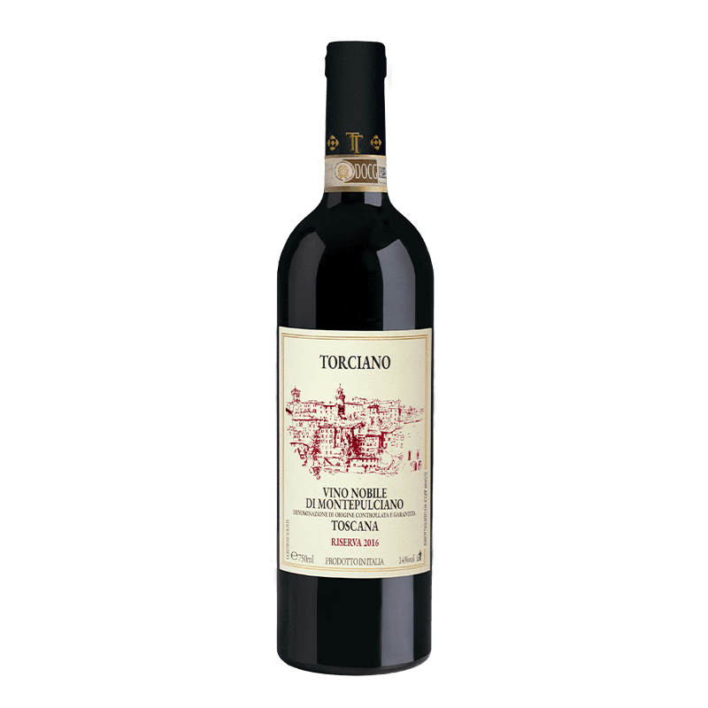 2018 Tenuta Torciano Estate bottled Vino Nobile di Montepulciano Riserva, Tuscany