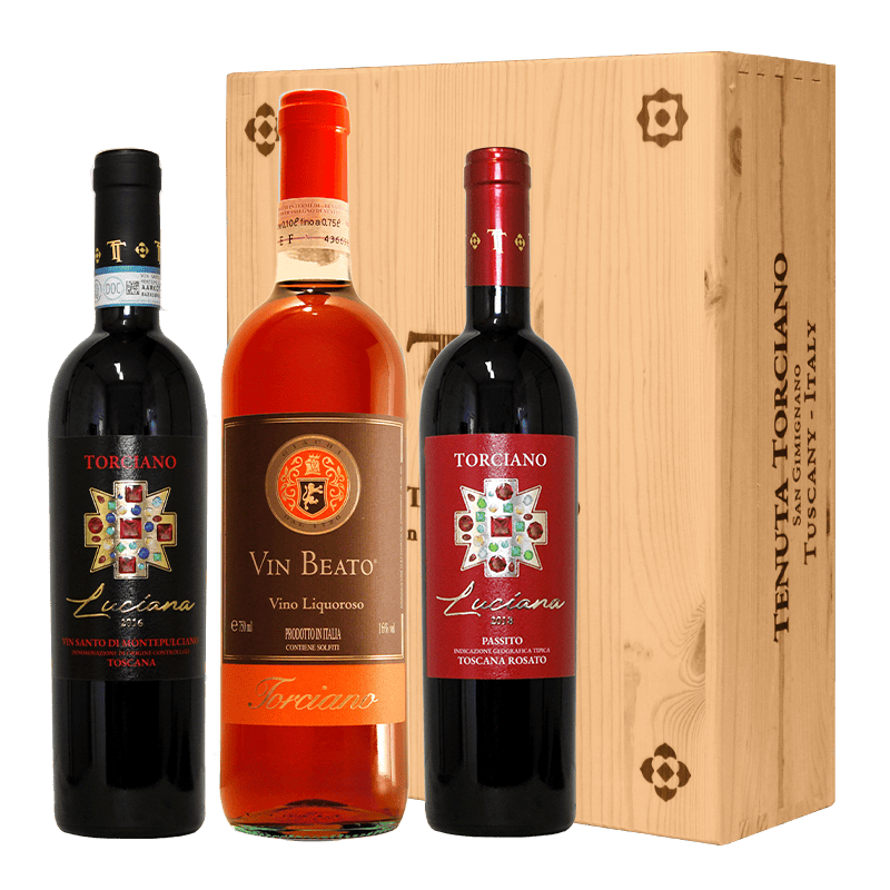Luciana Giachi Dolce Selection -  2018 - 2019  with wooden box