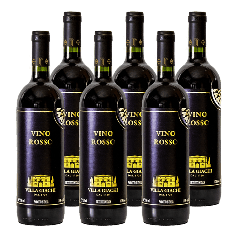 Red Wine from Italy "Villagiachi" - 6 bottles
