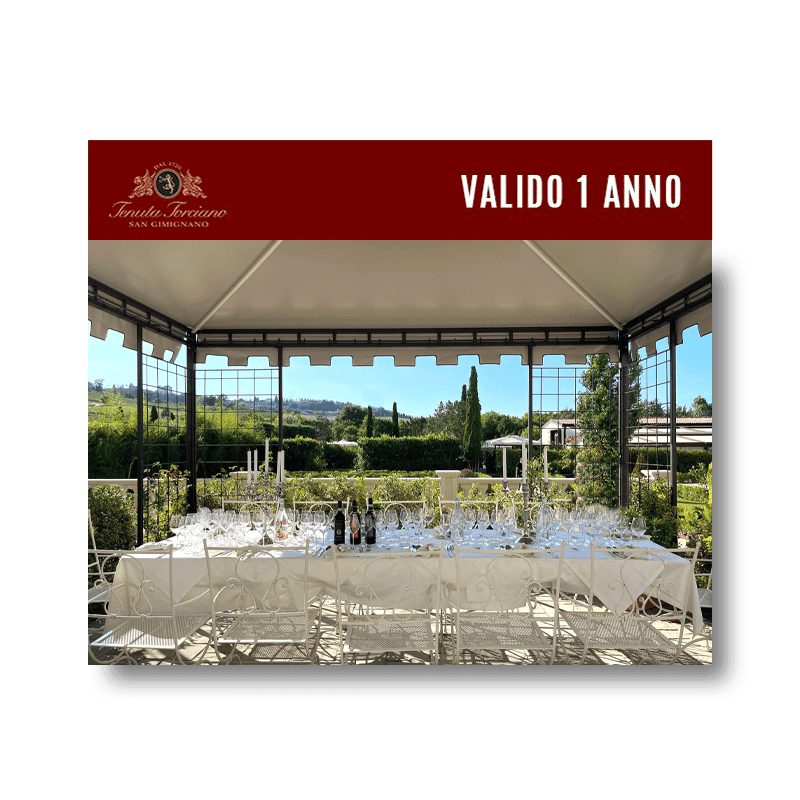 Tenuta Torciano Cantina - Cena in Royal Terrace (x 1 persona) - Buono Regalo