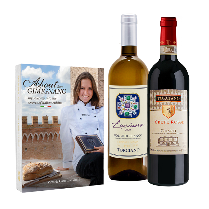 Cookbook & White Wine Kit