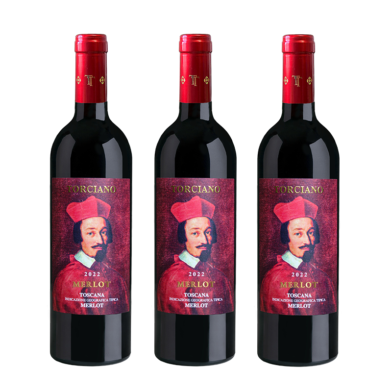2022 Tenuta Torciano Estate Bottled Merlot - 3 Bottiglie