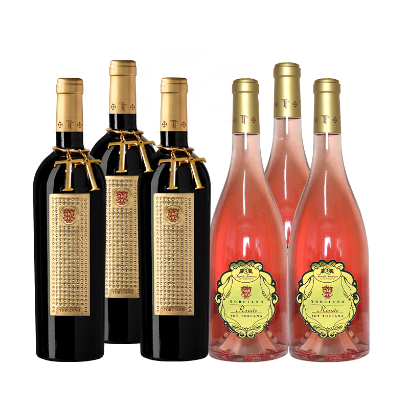 2012 Gioiello Gold Tuscan Blend & 2023 Rosè