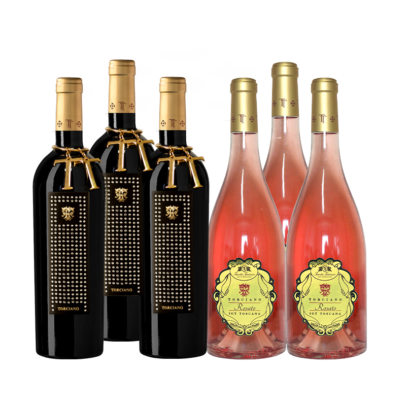 2012 Gioiello Gold Tuscan Blend & 2023 Rosè