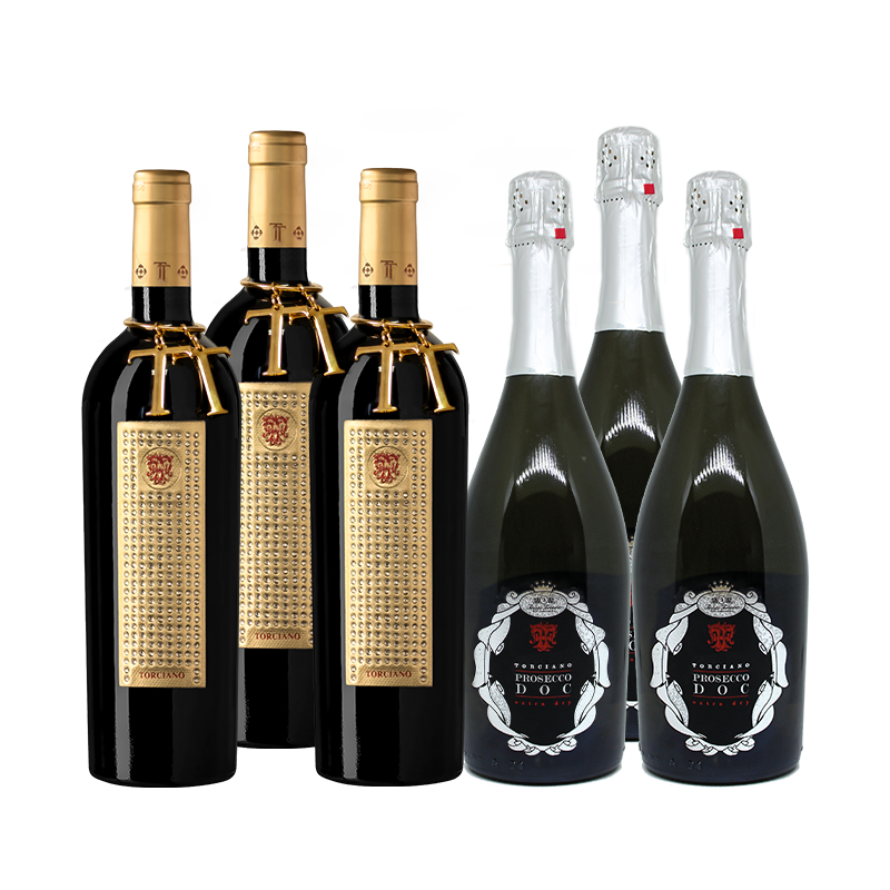 2012 Gioiello Gold Tuscan Blend & 2022 Prosecco