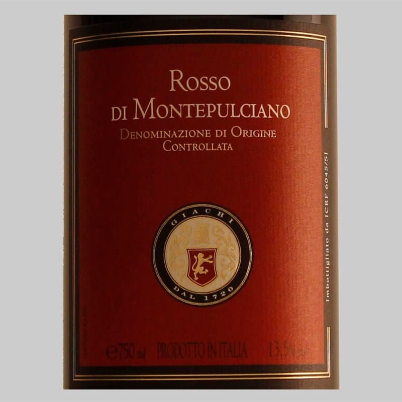 2020 Rosso di Montepulciano "DOC"