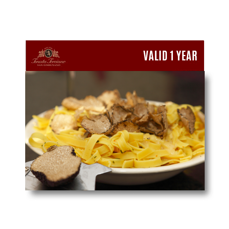 Torciano Hotel & Winery - 5 Days: Discover truffle and wine in Tuscany - Gift Voucher